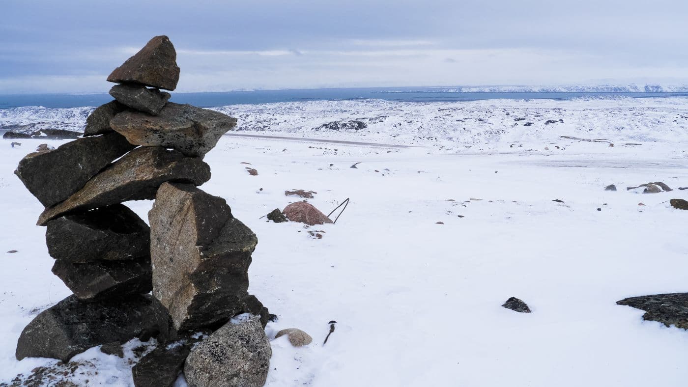 Inukshuk in Nunavut