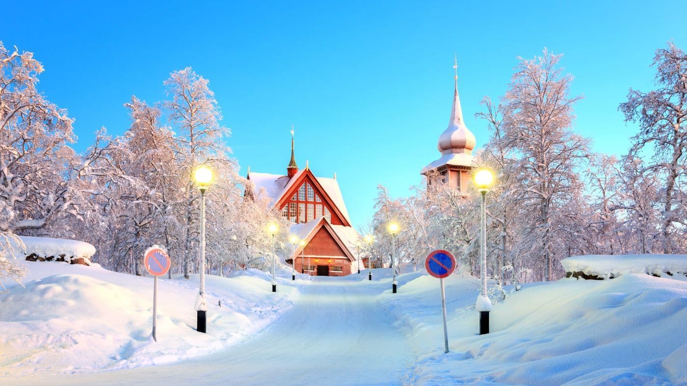 Kiruna cathedral Sweden