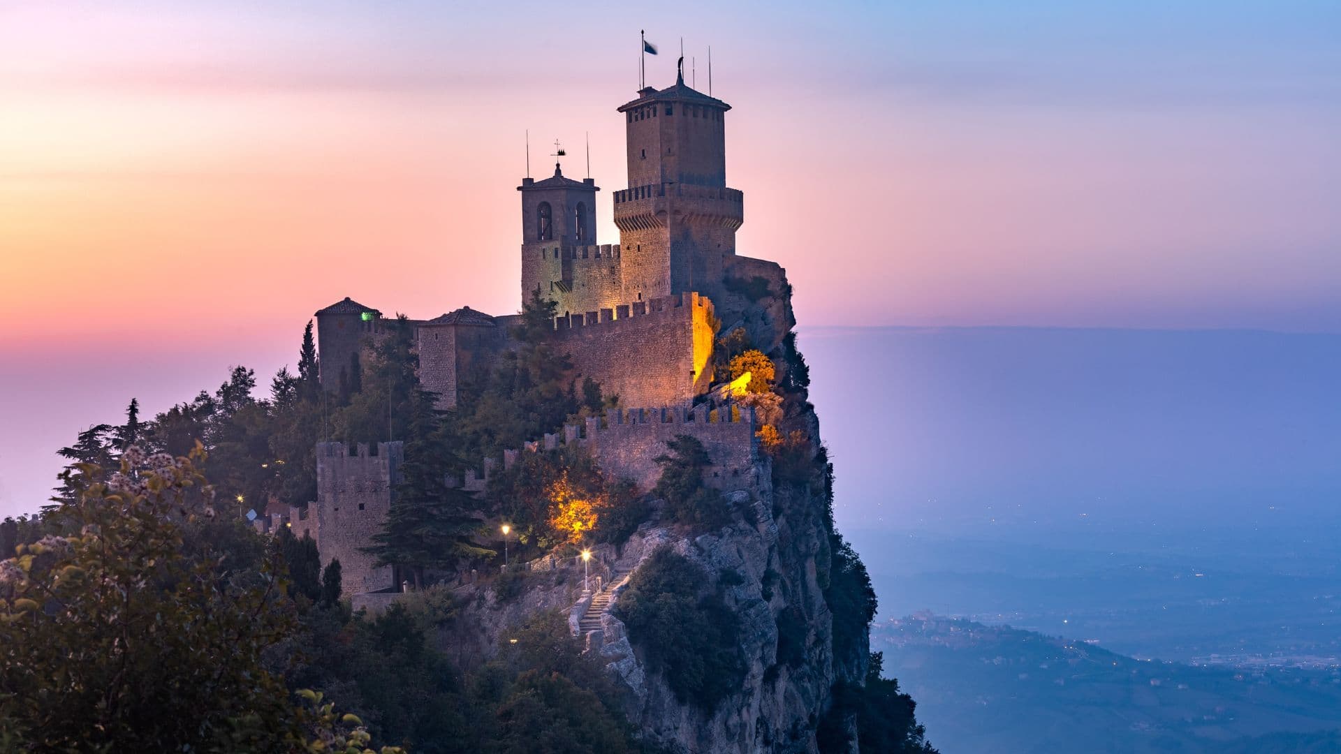 Guaita Fortress in San Marino