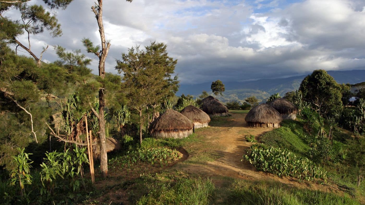 Village in Papua New Guinea