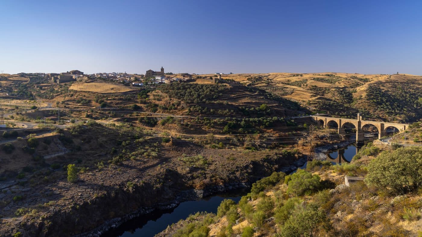 Puente de Alcantara in Extremadura, Spain