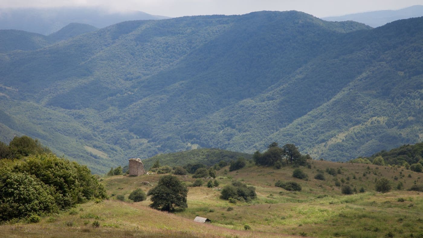 Mountains in South Ossetia