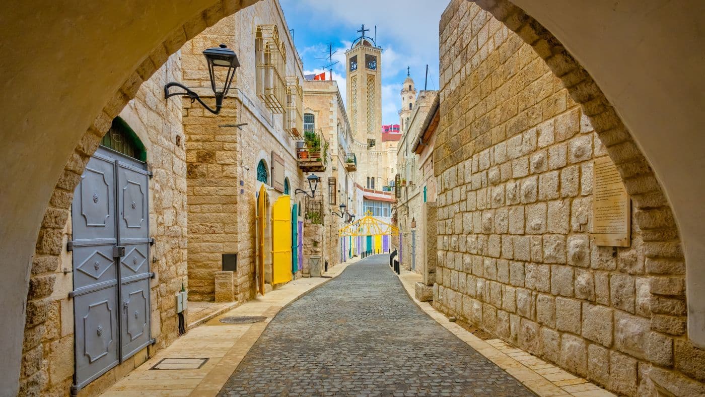 Old Town Alley in Bethlehem