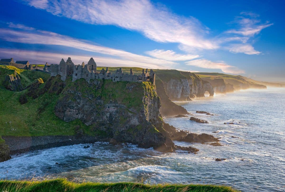 Dunluce Castle & Cliffs, Antrim