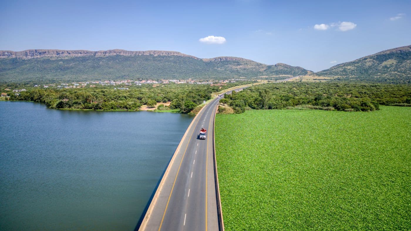 Hartbeespoort Dam, Bojanala in North West Provence in South Africa
