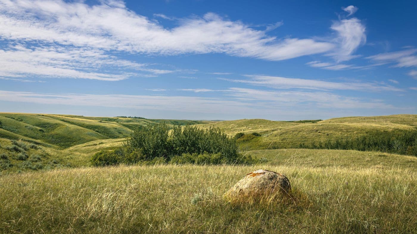 Grasslands in Saskatchewan