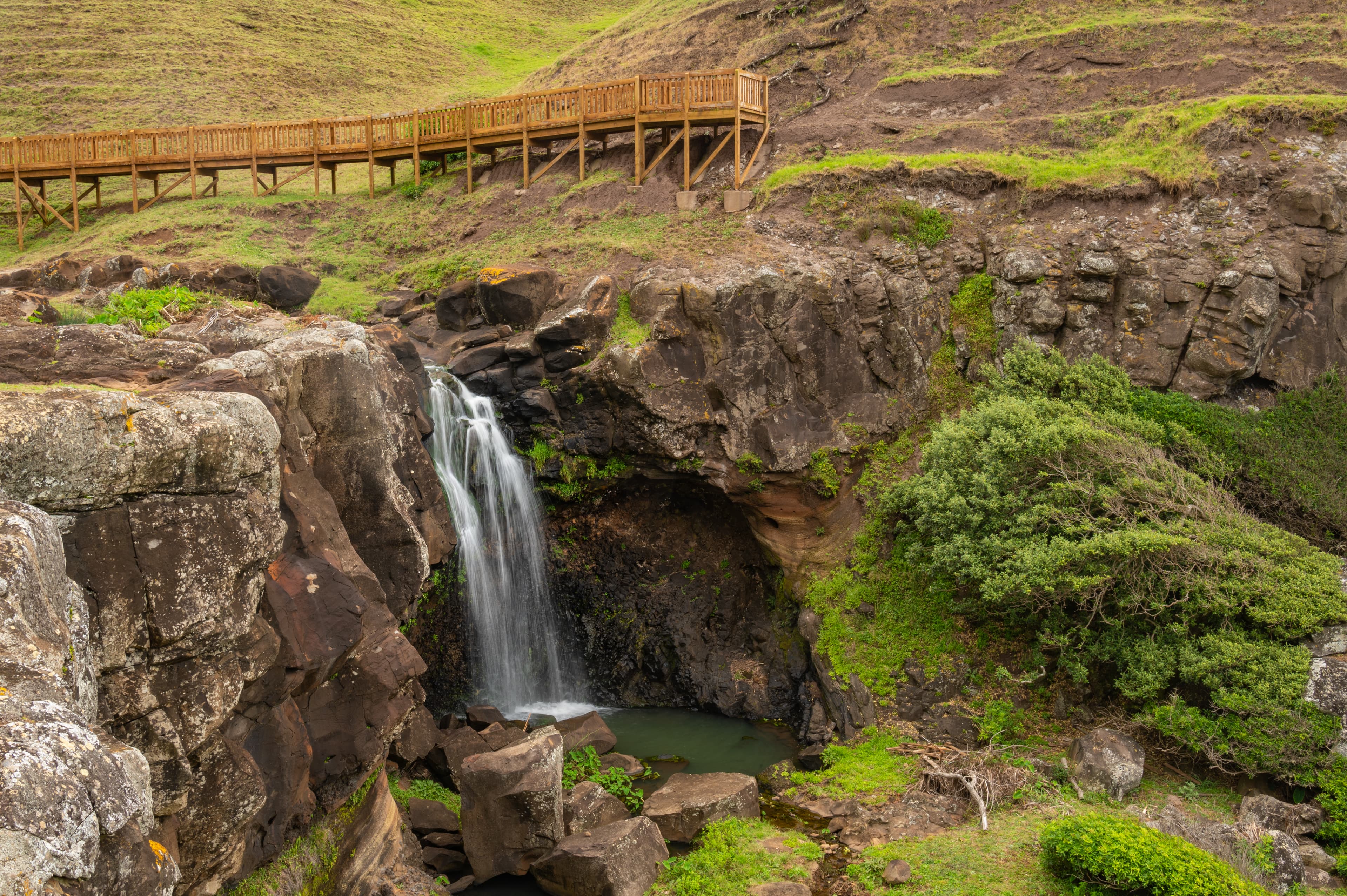 Cockpit Waterfall, Norfolk Island