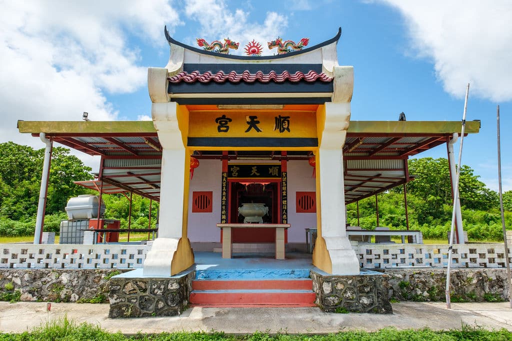 South Point Temple on Christmas Island